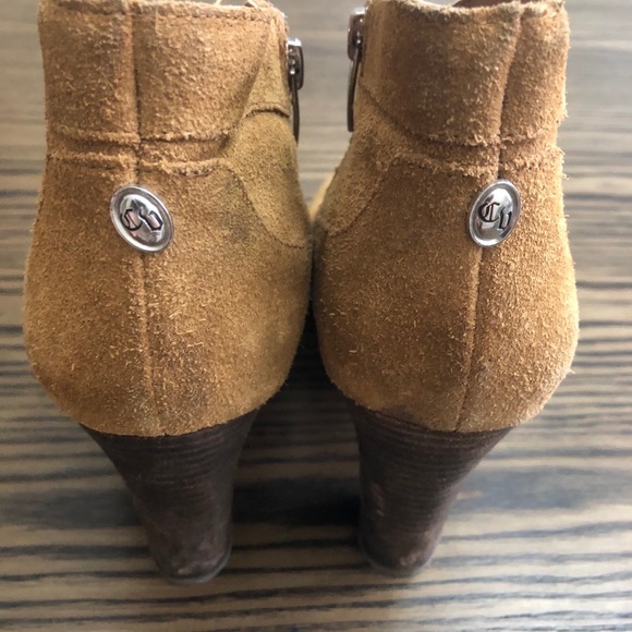 Crown Vintage Tan Booties-10 - Picture 3 of 4